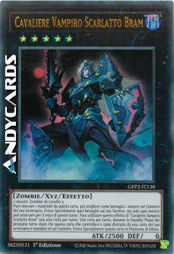 CAVALIERE VAMPIRO SCARLATTO BRAM