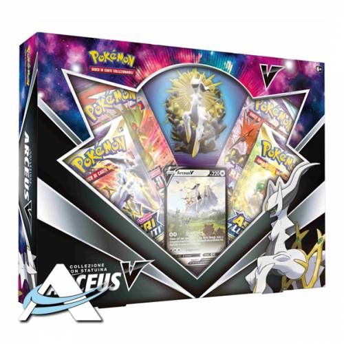 Collezione con Statuina, Arceus-V - IT