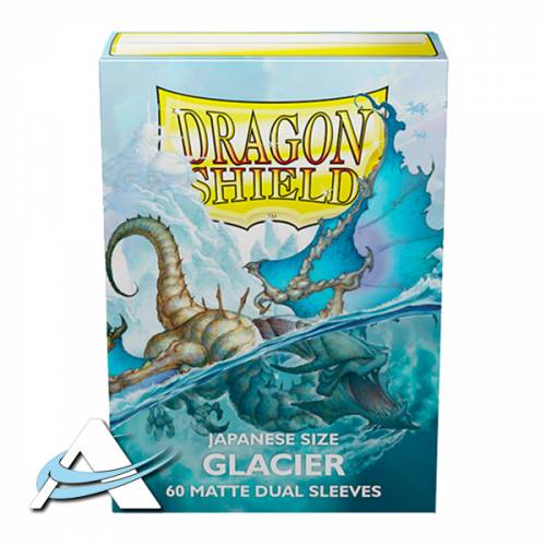 Bustine Protettive Dragon Shield Small - MATTE DUAL Glacier