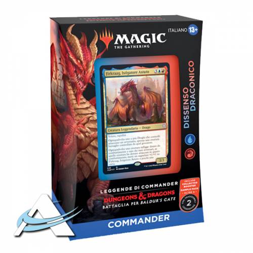 Draconic Dissent - Commander Legends, D&D Battle for Baldur's Gate - IT