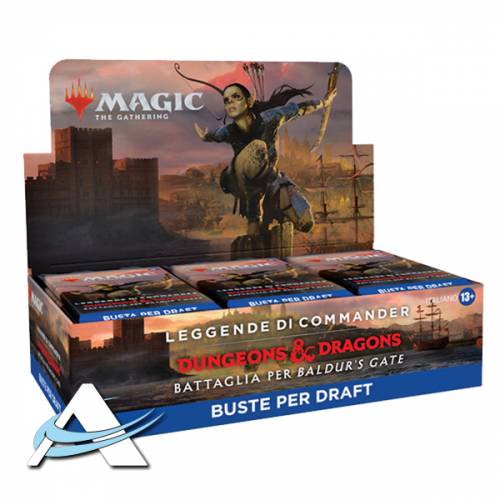 Draft Booster Box  - Commander Legends, D&D Battle for Baldur's Gate - IT