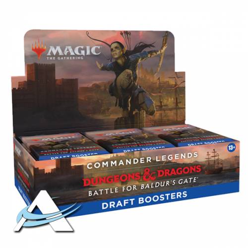 Box per Draft - Leggende di Commander, D&D Battaglia per Baldur's Gate - EN