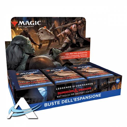 Set Booster Box  - Commander Legends, D&D Battle for Baldur's Gate - IT
