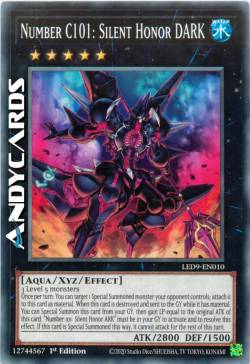 NUMERO C101: OSCURITA' ONORE SILENTE