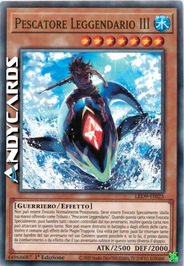 yugioh legendary fisherman 3 deck : DOCS-EN017 1st Ed The III Super Rare Card Oh trading and collectible card game (TCG/CCG) Legendary Fisherman: A Yu-Gi-Oh! Nostalgia