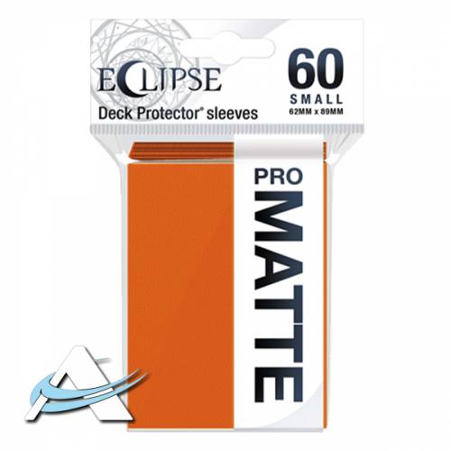 Ultra Pro Small Protective Sleeves - ECLIPSE Pumpkin Orange ( NEW )