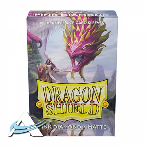 Bustine Protettive Dragon Shield Small - MATTE Pink Diamond