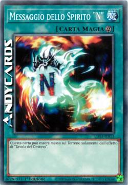 MESSAGGIO DELLO SPIRITO "N"