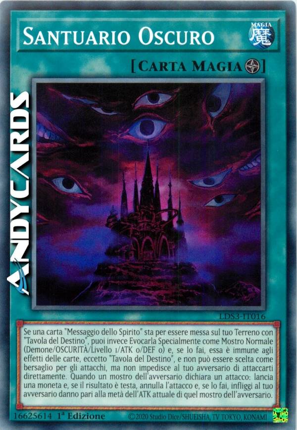 dark sanctuary yugioh card YU-GI-OH! - Fiend's (DPRP-EN015) - Duelist Pack: Rivals of The Pharaoh - 1st Edition All cards will be carefully packed for safe transit Yu-Gi-Oh! - Dark Sanctuary -