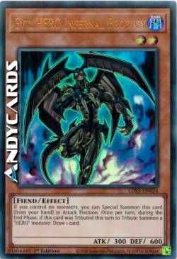 PRODIGIO INFERNALE EROE MALVAGIO