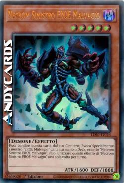 NECROM SINISTRO EROE MALVAGIO