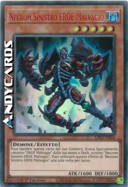 NECROM SINISTRO EROE MALVAGIO