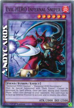 CECCHINO INFERNALE EROE MALVAGIO