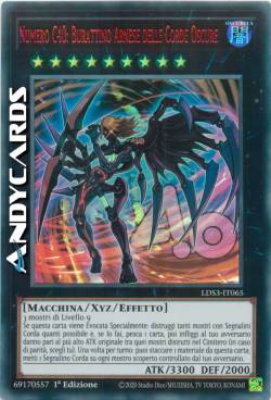 NUMERO C40: BURATTINO ARNESE DELLE CORDE OSCURE