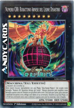 NUMERO C88: BURATTINO ARNESE DEL LEONE DISASTRO