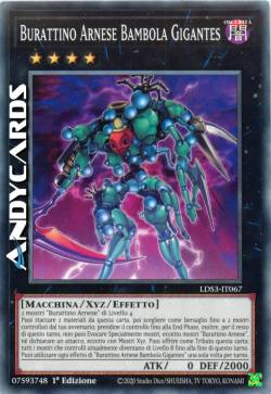 BURATTINO ARNESE BAMBOLA GIGANTES