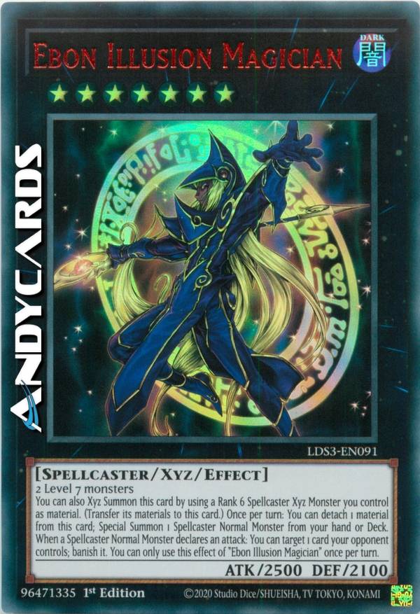 EBON ILLUSION MAGICIAN | AndyCards Srl