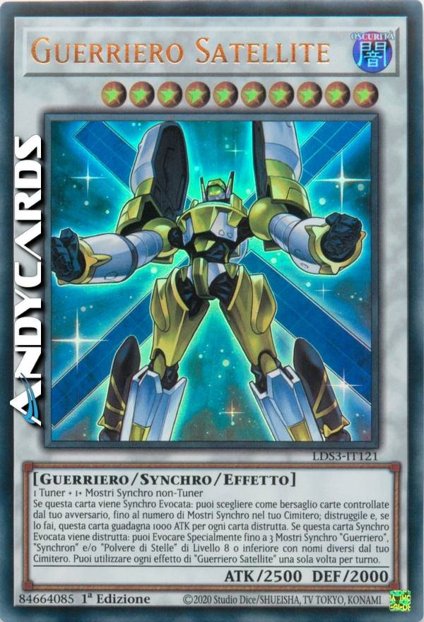 yugioh satellite warrior deck YU-GI-OH! (Blue) - LDS3-EN121 - Ultra Rare this card gains 1000 ATK for each card destroyed Satellite Warrior LDS3-EN121 Prices |