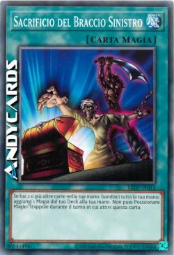 SACRIFICIO DEL BRACCIO SINISTRO