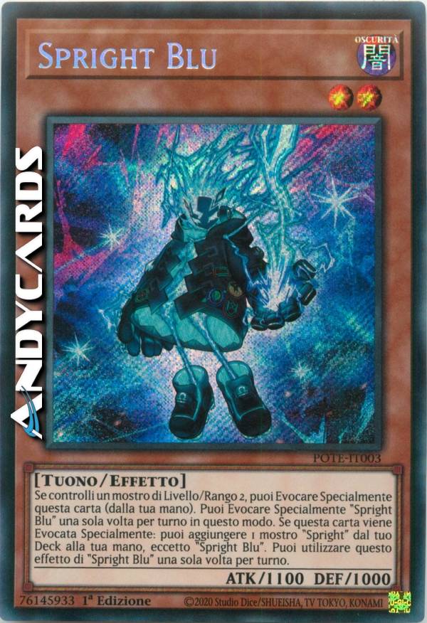 Spright Blue | AndyCards Srl