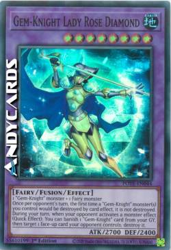 Cavaliere-Gemma Lady Diamante Rosa