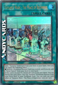 Vaylantz Wars - The Place of Beginning