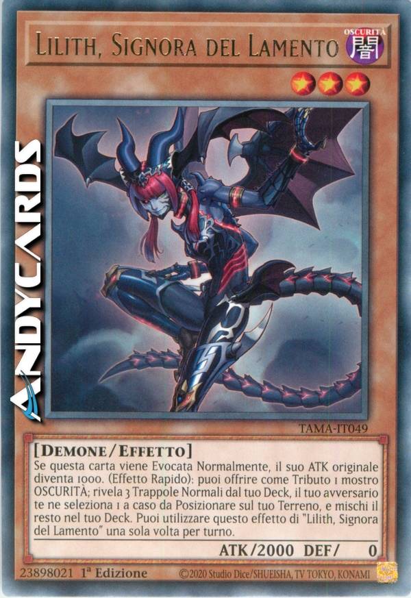 yugioh lilith deck Amazon.com: Lilith, Lady of Lament - SR13-EN022 - Common main image 0