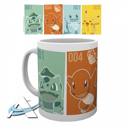 Tazza Pokémon GB EYE - Kanto Starters