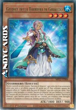 GIUDICE DELLA BARRIERA DI GHIACCIO