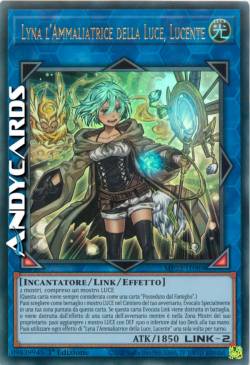LYNA L'AMMALIATRICE DELLA LUCE, LUCENTE