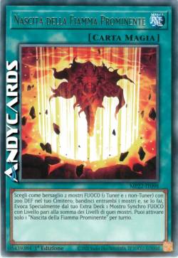 NASCITA DELLA FIAMMA PROMINENTE