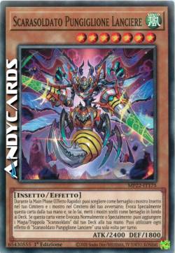 Scarasoldato Pungiglione Lanciere