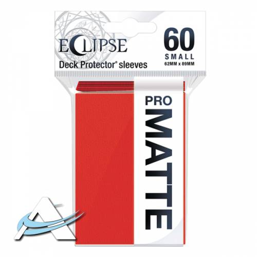 Bustine Protettive Ultra Pro Small - ECLIPSE Rosso Mela ( Nuove )