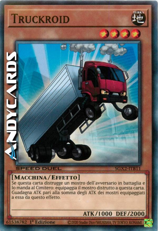 yugioh vehicle cards Yu-Gi-Oh! - Bokoichi The Freightening Car (RDS-EN003) - Rise of Destiny - 1st Edition All cards will be carefully packed for safe transit TRUCKROID | AndyCards Srl