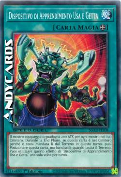 DISPOSITIVO DI APPRENDIMENTO USA E GETTA