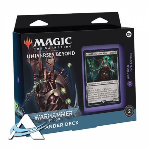 Mazzo Commander Mondi Altrove Warhammer 40.000, Dinastie Necron - EN