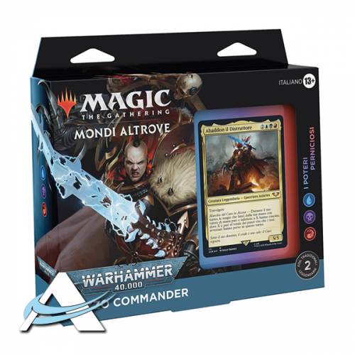 Commander Deck Universes Beyond, Warhammer 40.000 - The Ruinous Powers - IT