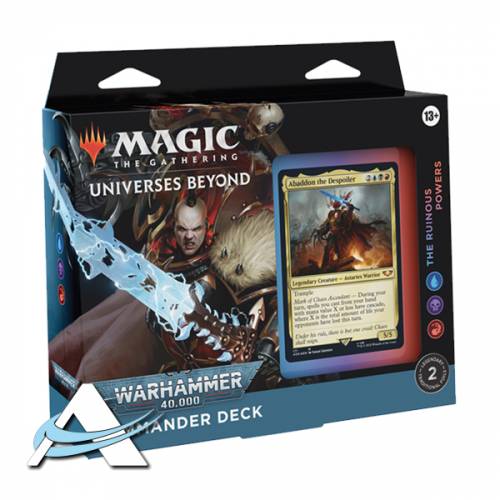 Commander Deck Universes Beyond, Warhammer 40.000 - The Ruinous Powers - EN