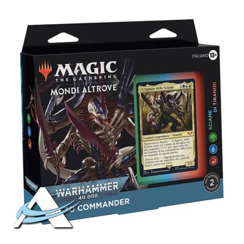Mazzo Commander Mondi Altrove Warhammer 40.000, Sciame di Tiranidi - IT