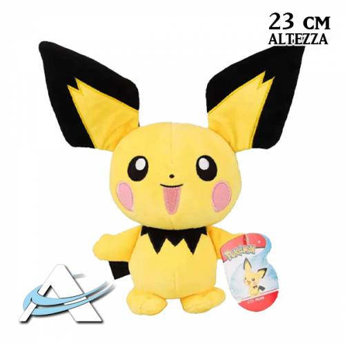 JAZWARES Pokémon Plush - Pichu (23 cm)