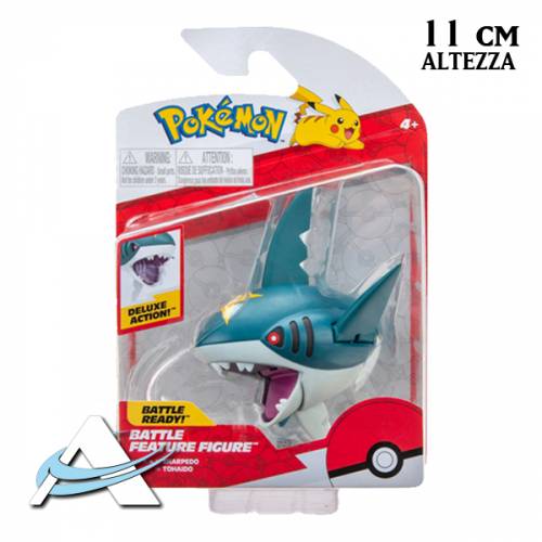 Mini Figure JAZWARES - Battle Feature Figure, Sharpedo ( 11 cm )