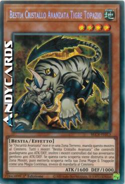 Bestia Cristallo Avanzata Tigre Topazio