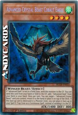 Bestia Cristallo Avanzata Aquila Cobalto