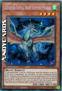 Advanced Crystal Beast Sapphire Pegasus
