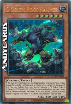 G Golem Martello di Roccia