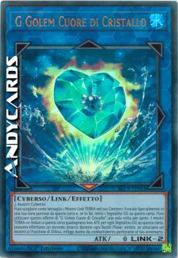 G Golem Crystal Heart