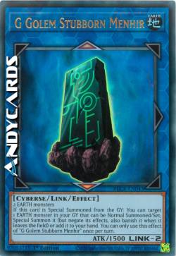 G Golem Menhir Ostinato