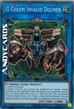 G Golem Dolmen Invalido