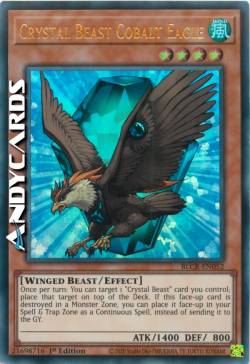 BESTIA CRISTALLO AQUILA COBALTO