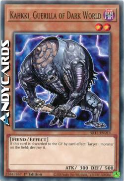 KAHKKI, GUERRIGLIERO DEL MONDO OSCURO